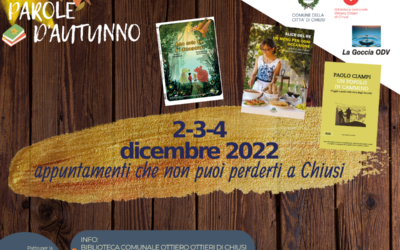 2-3-4 Dicembre 2022 Parole d’Autunno